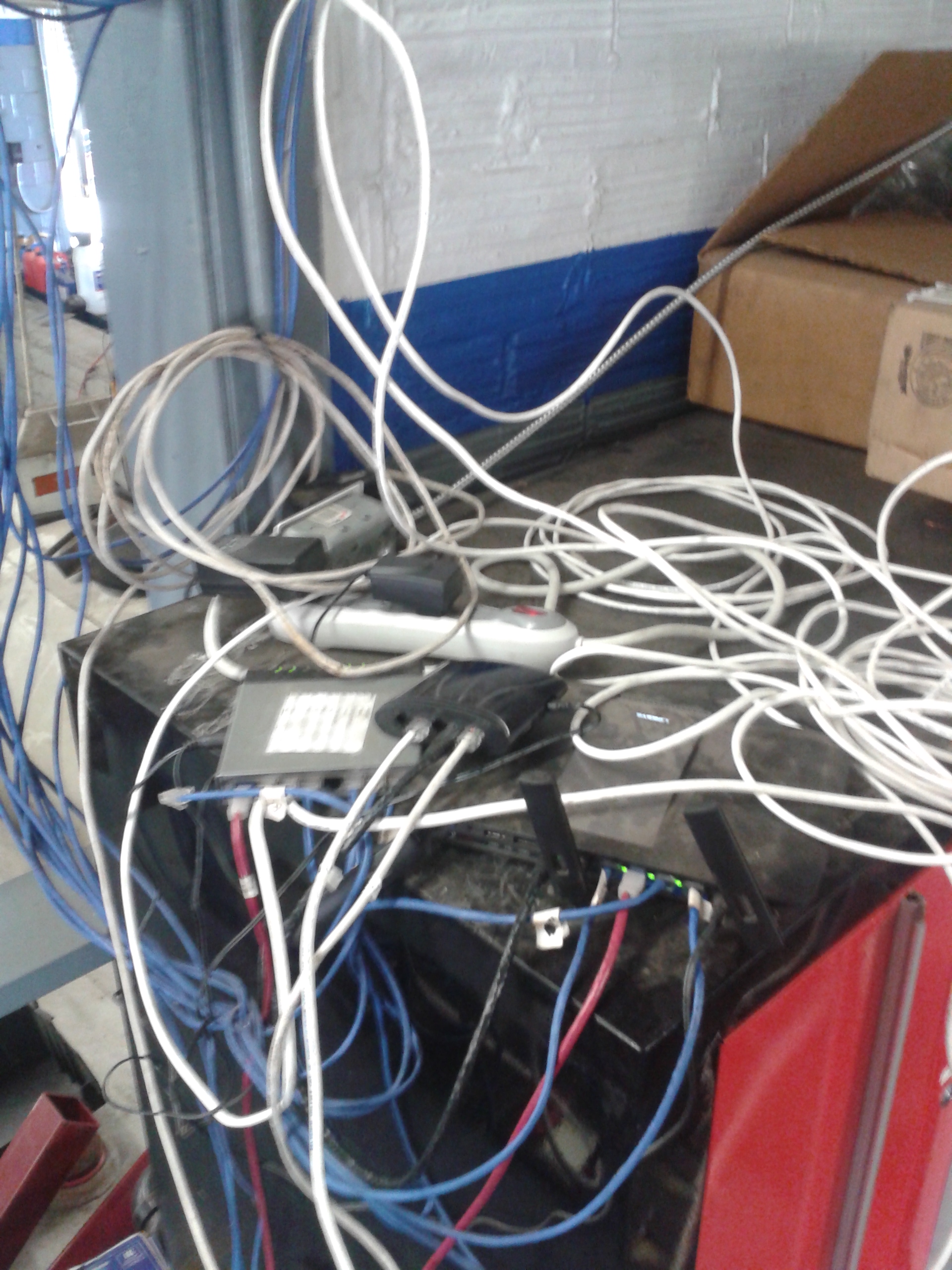 network mess